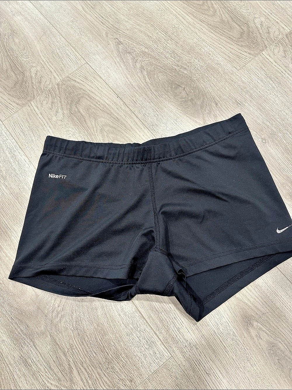 Nike NikeFIT Spandex Compression Volleyball Shorts Black